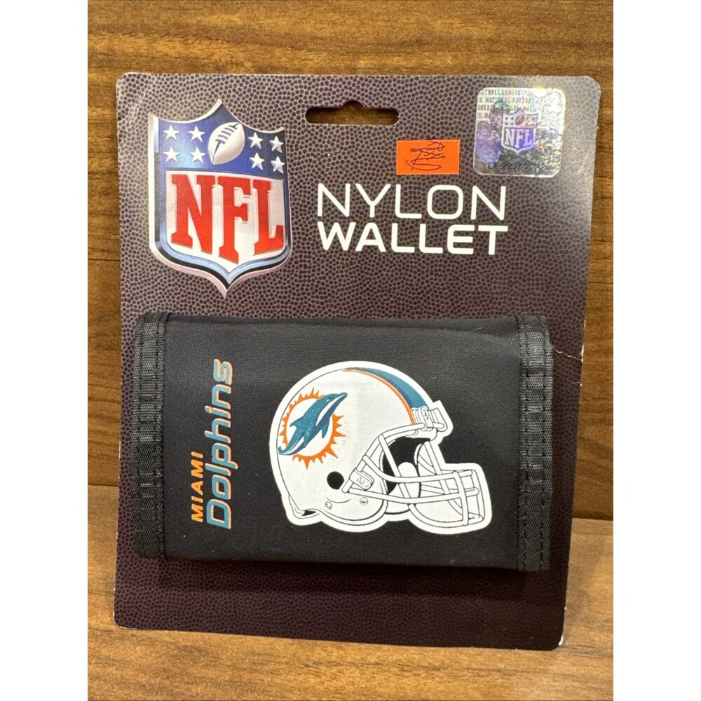 Rico Industries - NFL Miami Dolphins Nylon Wallet.